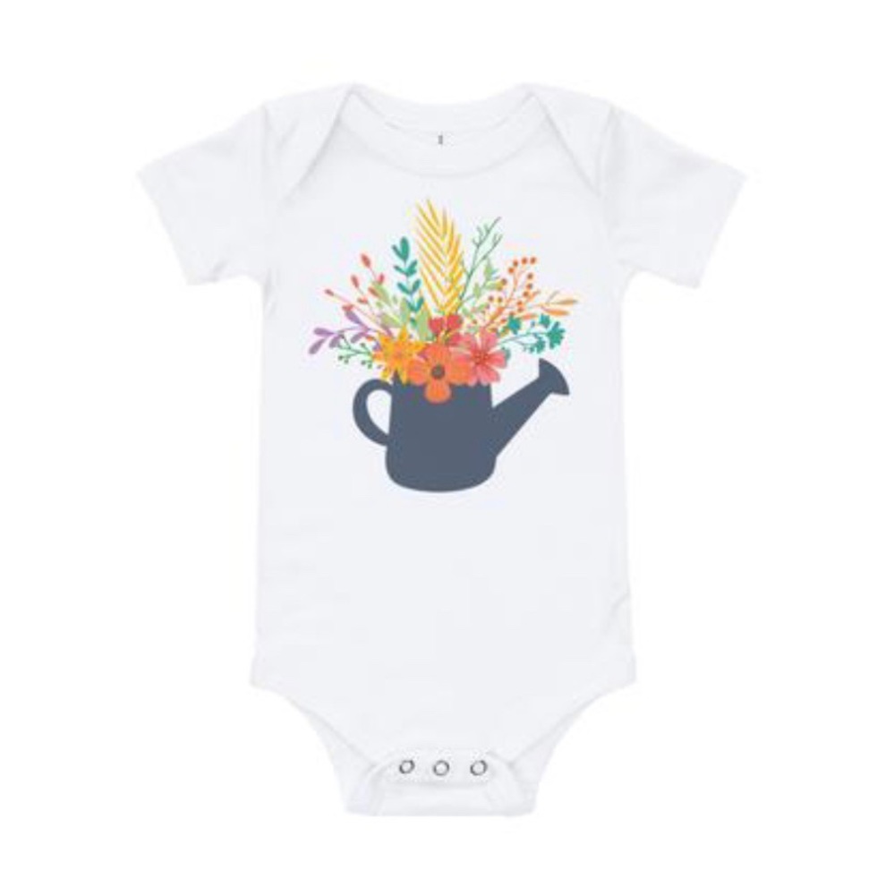 Kritter Floral Harvest Bouquet Baby Bodysuit